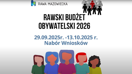200 tysięcy złotych do podziału! Mieszkańcy Rawy zdecydują, na co pójdą środki