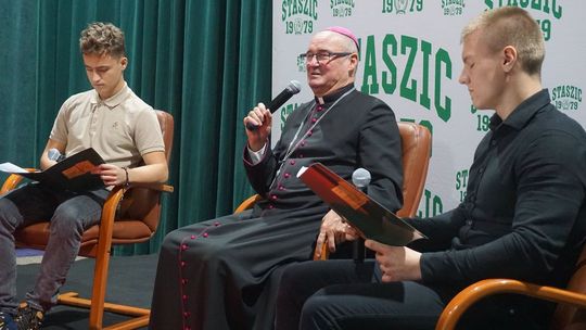 Niezwykły gość w gąbińskim Staszicu