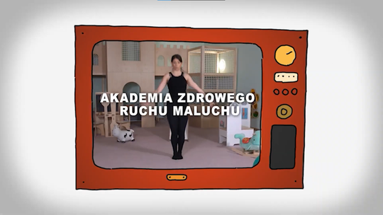 Akademia Zdrowego Ruchu Maluchu - ćwiczenia równowagi