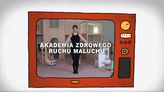 Akademia Zdrowego Ruchu Maluchu - rozciąganie górnych partii ciała