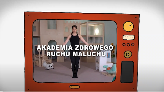 Akademia Zdrowego Ruchu Maluchu - układ taneczny / Natalia Nykiel - Pół kroku stąd