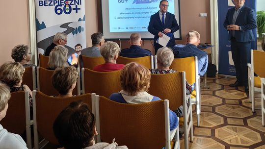 „Bezpieczni 60+” w Poddębicach