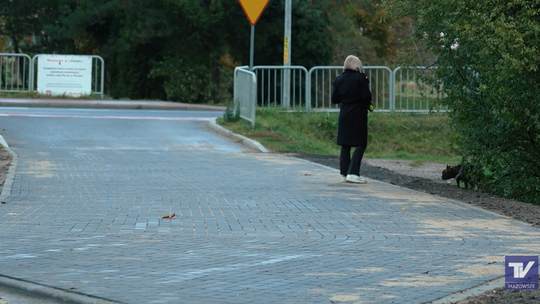 Bezpieczniej i wygodniej – nowy zjazd na osiedle w Płońsku gotowy