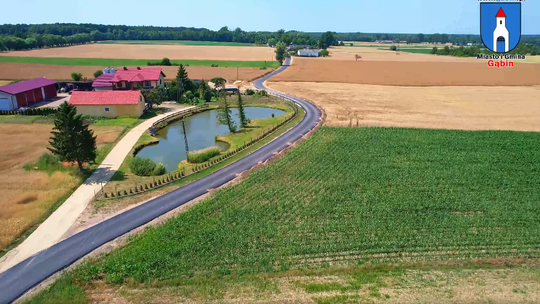 Budowa drogi Czermno ,,Olszynki”