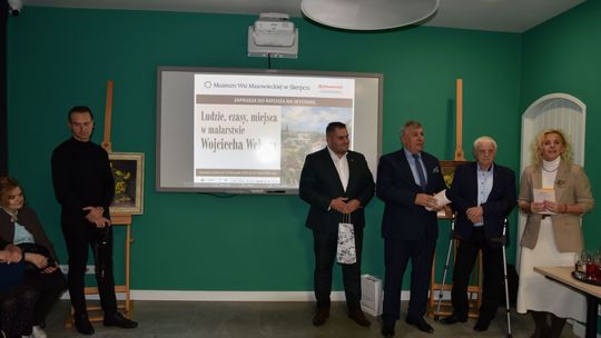 „Dawny Sierpc w malarstwie Wojciecha Webera – wystawa w ratuszu”