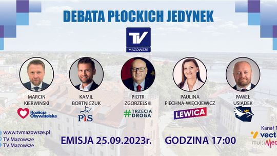 DEBATA PŁOCKICH JEDYNEK