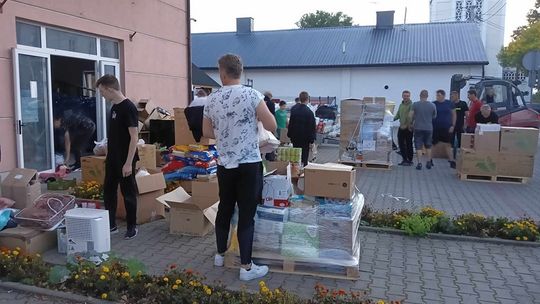 Dostarczona zbiórka darów dla powodzian