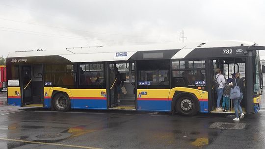 Dzień w pociągu lub autobusie