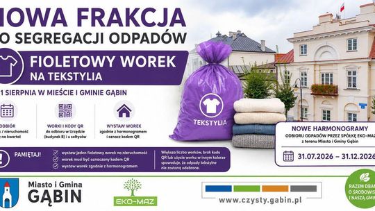 Gąbin usprawnia segregację tekstyliów