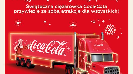Inauguracja Świątecznej podróży Coca Coli w Płocku!
