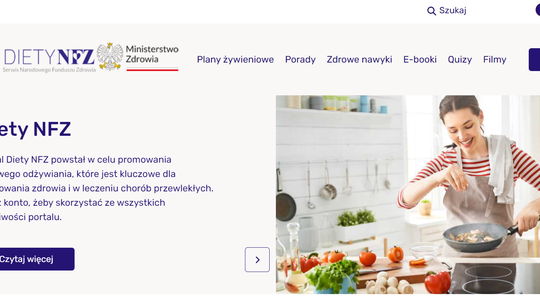 Już 760 tysięcy osób korzysta z portalu Diety NFZ