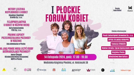 Już jutro I Płockie Forum Kobiet!