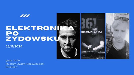 Koncert "Elektronika po żydowsku"
