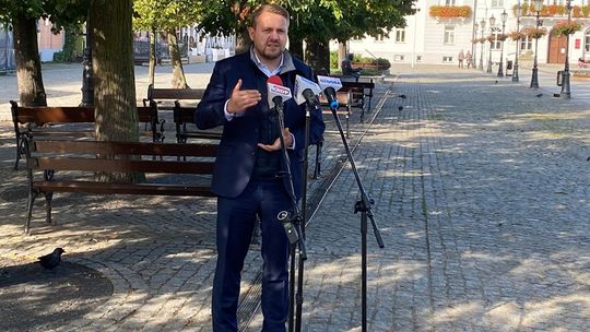 Konferencja prasowa Jacka Ozdoby