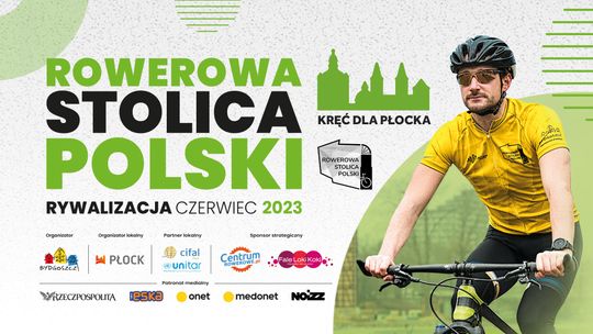 Kręćmy kilometry dla Płocka – zostańmy Rowerową Stolicą Polski
