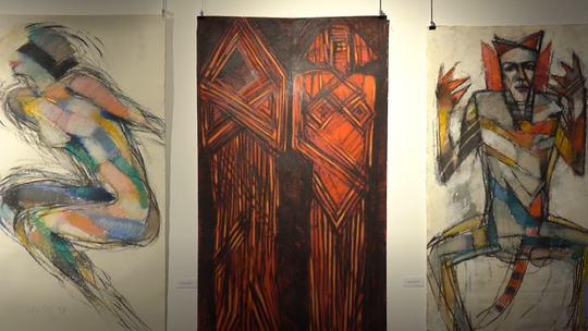 Muzeum Mazowieckie w Płocku - wernisaż wystawy Bogusława Lustyka