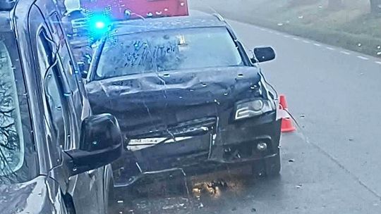 Jedna chwila nieuwagi, trzy auta rozbite