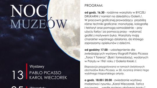 Noc Muzeów w Płockiej Galerii Sztuki