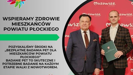 Nowe programy zdrowotne dla mieszkańców powiatu płockiego