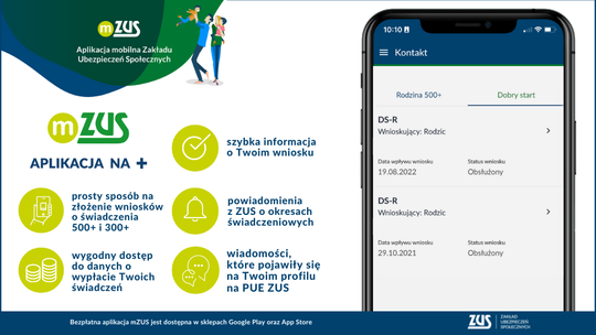 Od 1 lutego 2023 r. ZUS rozpoczął przyjmowanie wniosków o świadczenie wychowawcze 500+ na nowy okres świadczeniowy