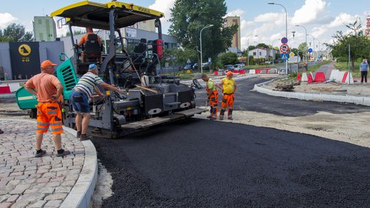 Ostatni etap prac na ul. Chopina w Płocku