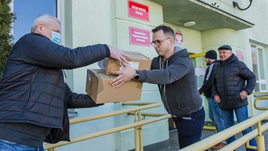 Pierwszy transport z artykułami dla walczącej Ukrainy już jest w drodze