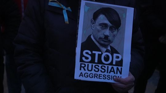 Płocczanie solidarni z narodem ukraińskim
