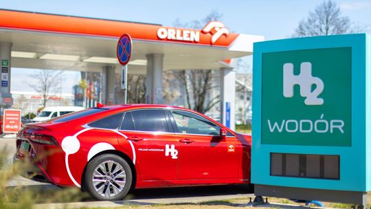 Płock z nową stacją wodorową. ORLEN przyspiesza zieloną rewolucję