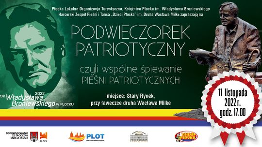 Podwieczorek  Patriotyczny na Starym Rynku, czyli  wspólne śpiewanie pieśni patriotycznych