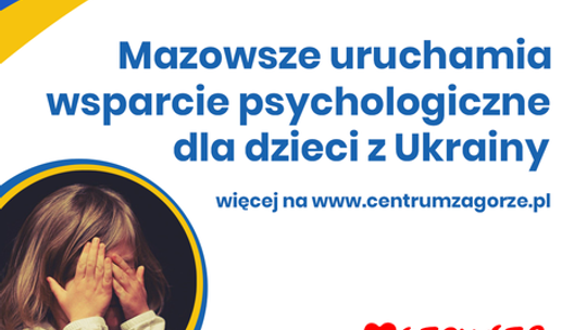 Pomoc psychologiczna dla dzieci z Ukrainy