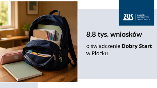 Ponad 8,8 tys. wniosków o 300+ w Płocku. ZUS wypłacił już miliony