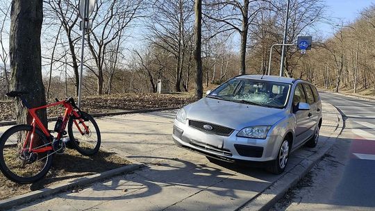 Potrącenie na Mostowej