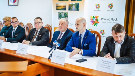 Powiat płocki inwestuje w drogi