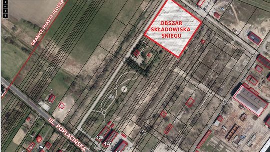 Poznaliśmy miejsce składowania śniegu w Płocku, sprawdź szczegóły!