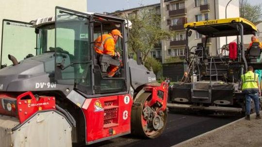 Prace przy ul. Na Skarpie powoli dobiegają końca