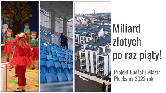 Projekt Budżetu Płocka na 2022 rok