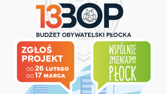 Rusza głosowanie w Budżecie Obywatelskim Płocka