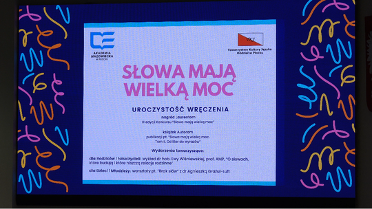 „Słowa mają wielką moc"