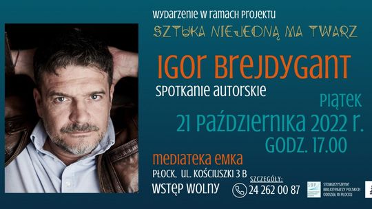 Spotkanie autorskie z Igorem Brejdygantem w Mediatece!