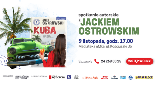 Spotkanie z Jackiem Ostrowskim w Mediatece