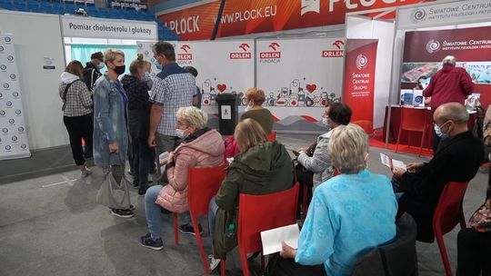 Tłumy w płockim Miasteczku Zdrowia. Zobacz, jakie badania przeprowadzono!
