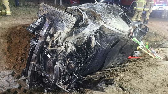 Tragedia na drodze w Mąkolinie