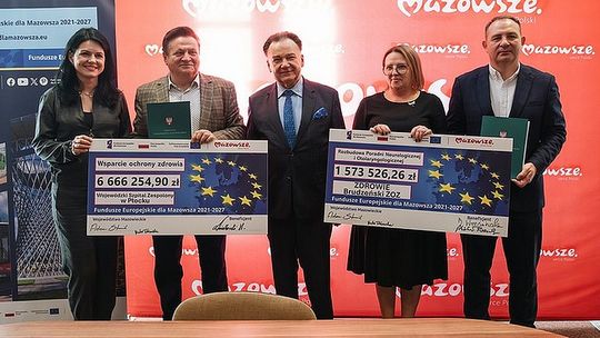 Unijne pieniądze dla służby zdrowia w powiecie płockim