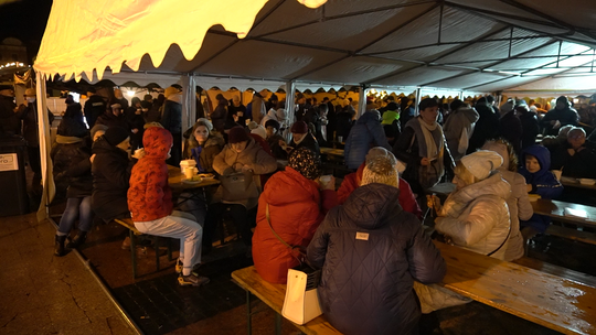 Wigilia przed Ratuszem w Płocku