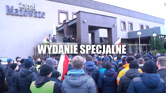 Wydanie Specjalne - protest rolników w powiecie płockim 24.01.2023