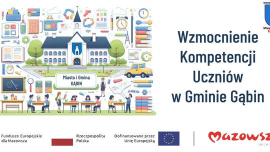 Wzmocnienie Kompetencji Uczniów w Gminie Gąbin – Rekrutacja do udziału w projekcie