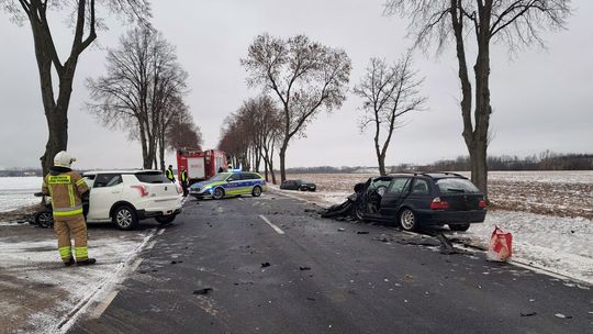 Zderzenie trzech aut. Uwaga, utrudnienia na drodze!
