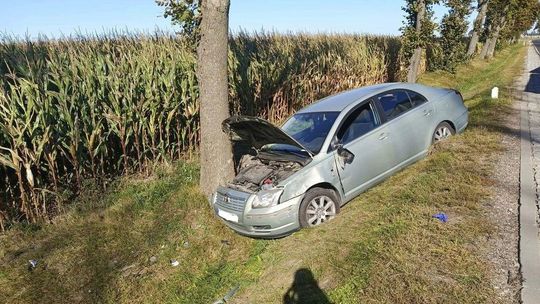 Zderzyły sie Dwa Dafy i Toyota