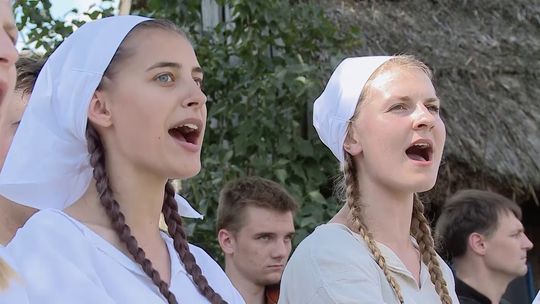Żniwa w Sierpeckim Skansenie