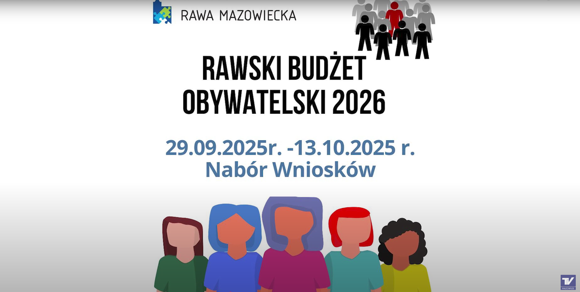 200 tysięcy złotych do podziału! Mieszkańcy Rawy zdecydują, na co pójdą środki